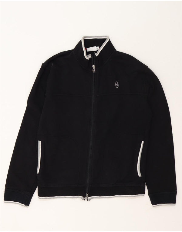 Conte of Florence Herre træningsdragt Topjakke Medium Sort Bomuld