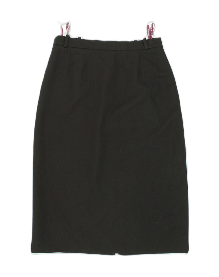 YESSICA Womens Straight Skirt IT 42 Medium W28  Black Polyester | Vintage Yessica | Thrift | Second-Hand Yessica | Used Clothing | Messina Hembry 