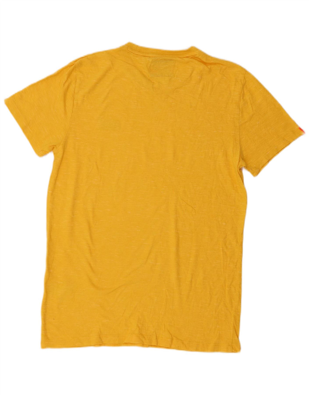 Superdry Herre T-shirt Top Medium Gul Bomuld
