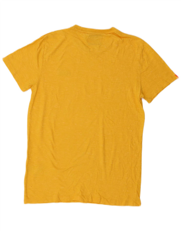 Superdry Herre T-shirt Top Medium Gul Bomuld