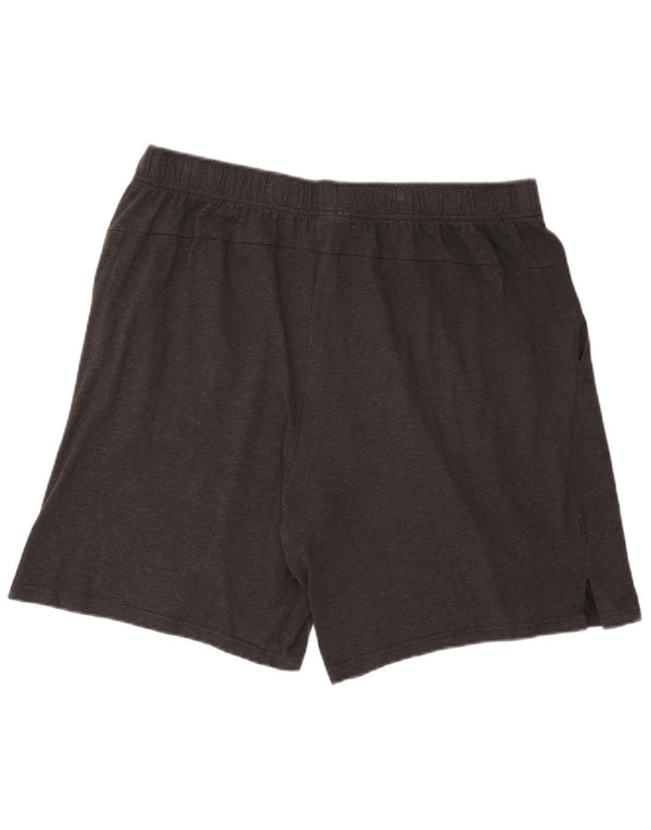 Nike Herre Dri Fit Sportshorts 2XL Grå Bomuld