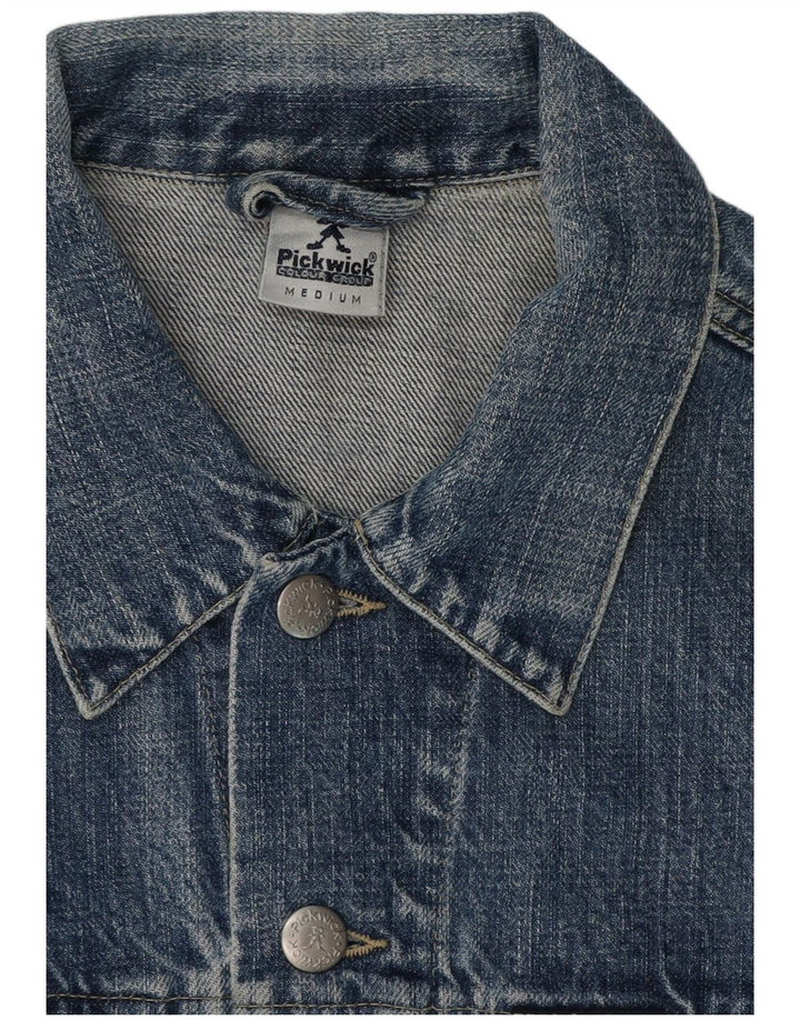 PICKWICK Dame denimjakke UK 14 Medium Blue Bomuld