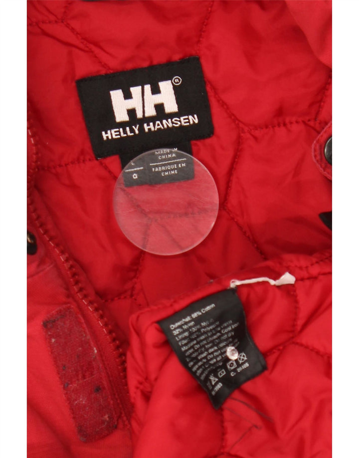 Helly Hansen Herre Windbreaker Jacket UK 40 Large Red Colourblock Bomuld
