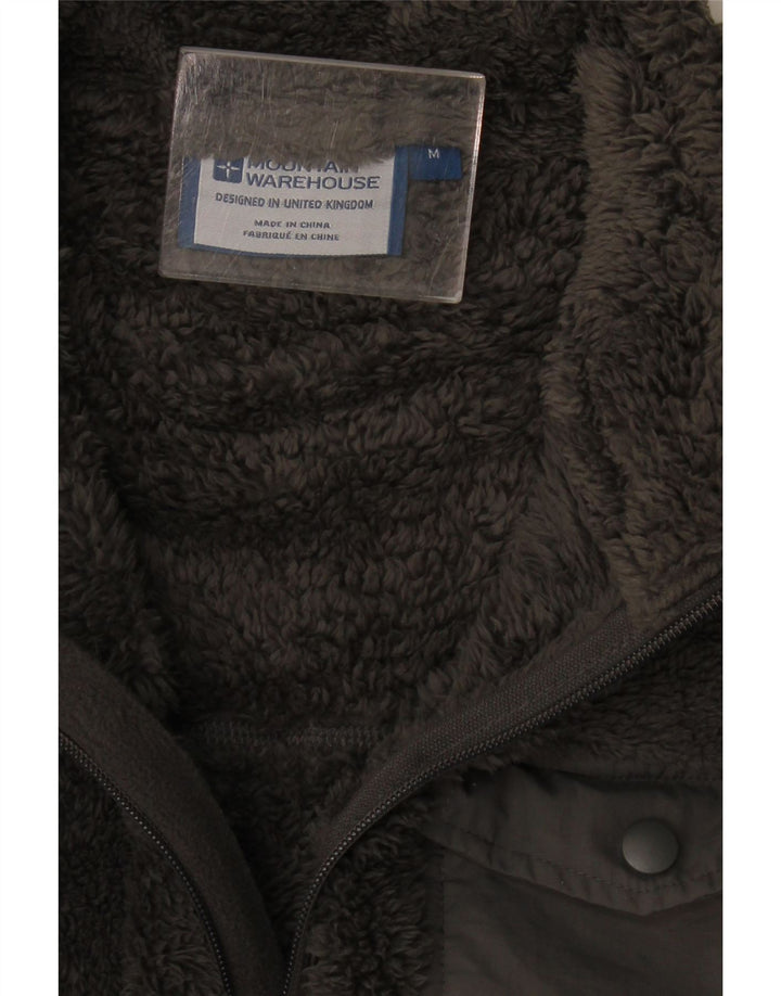 Mountain Warehouse Herre Zip Neck Fleece Jumper Medium Grå Polyester