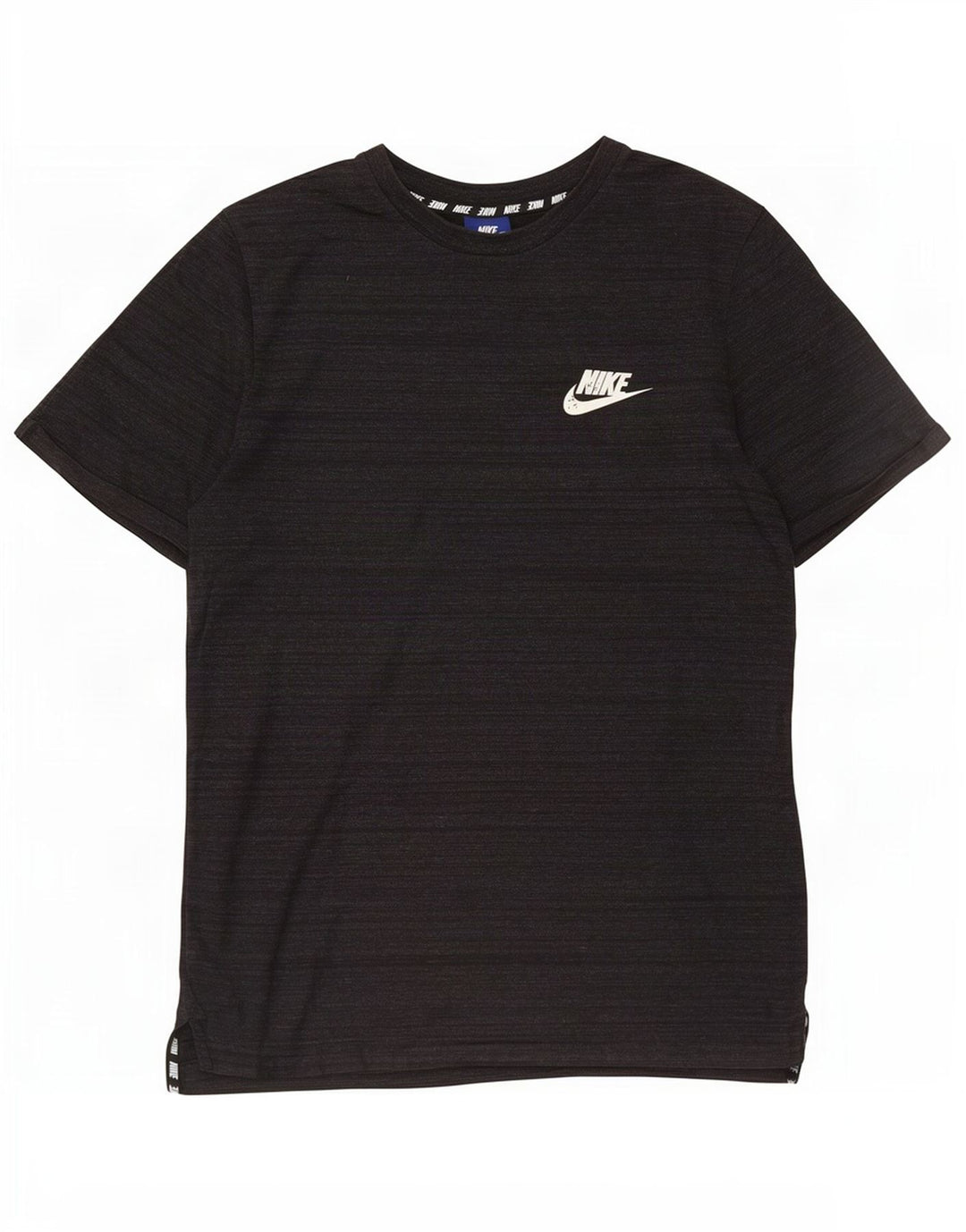 Nike T-shirt top til mænd, lille grå flækket