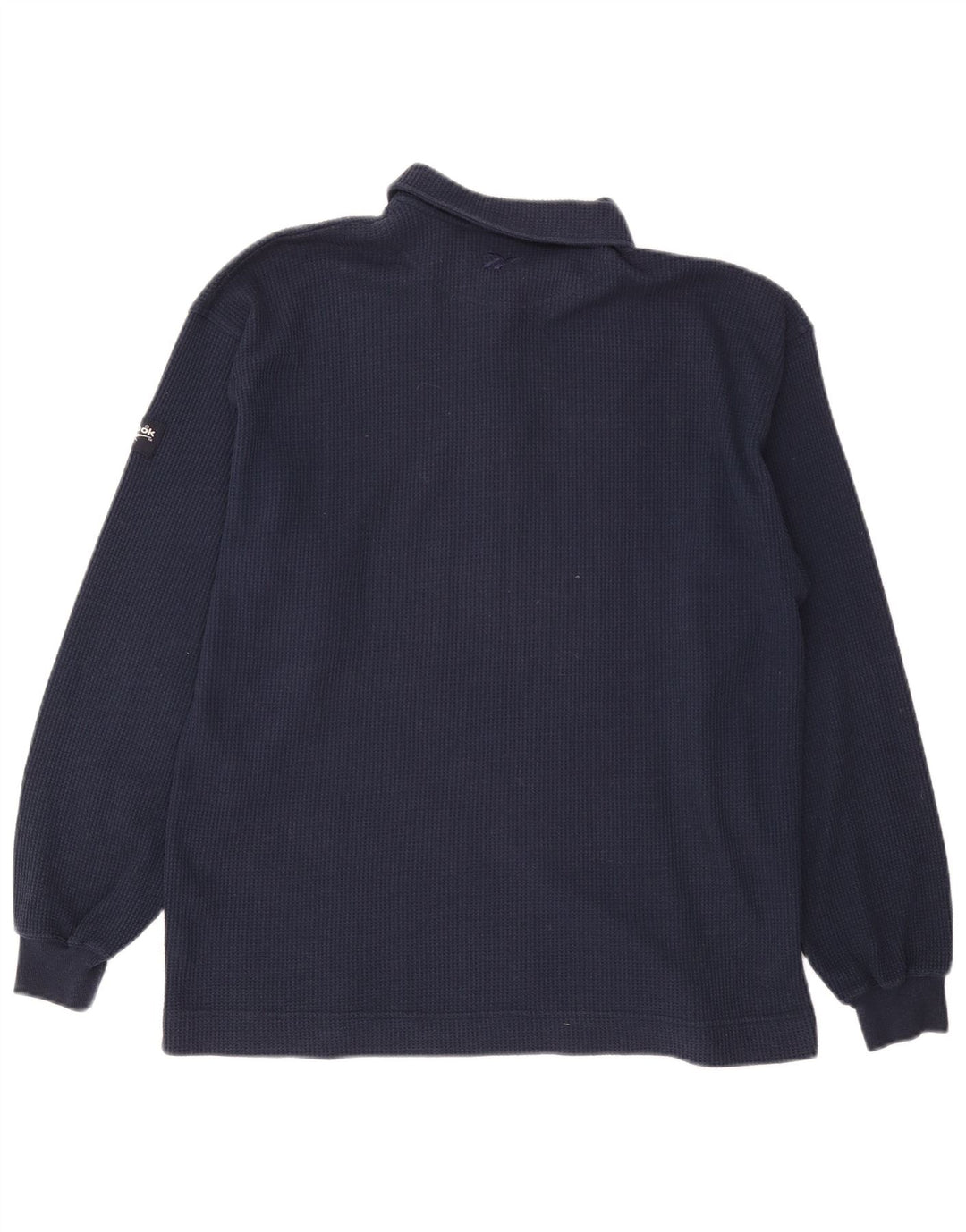 Reebok Langærmet Polo Shirt til mænd Medium Navyblå Bomuld