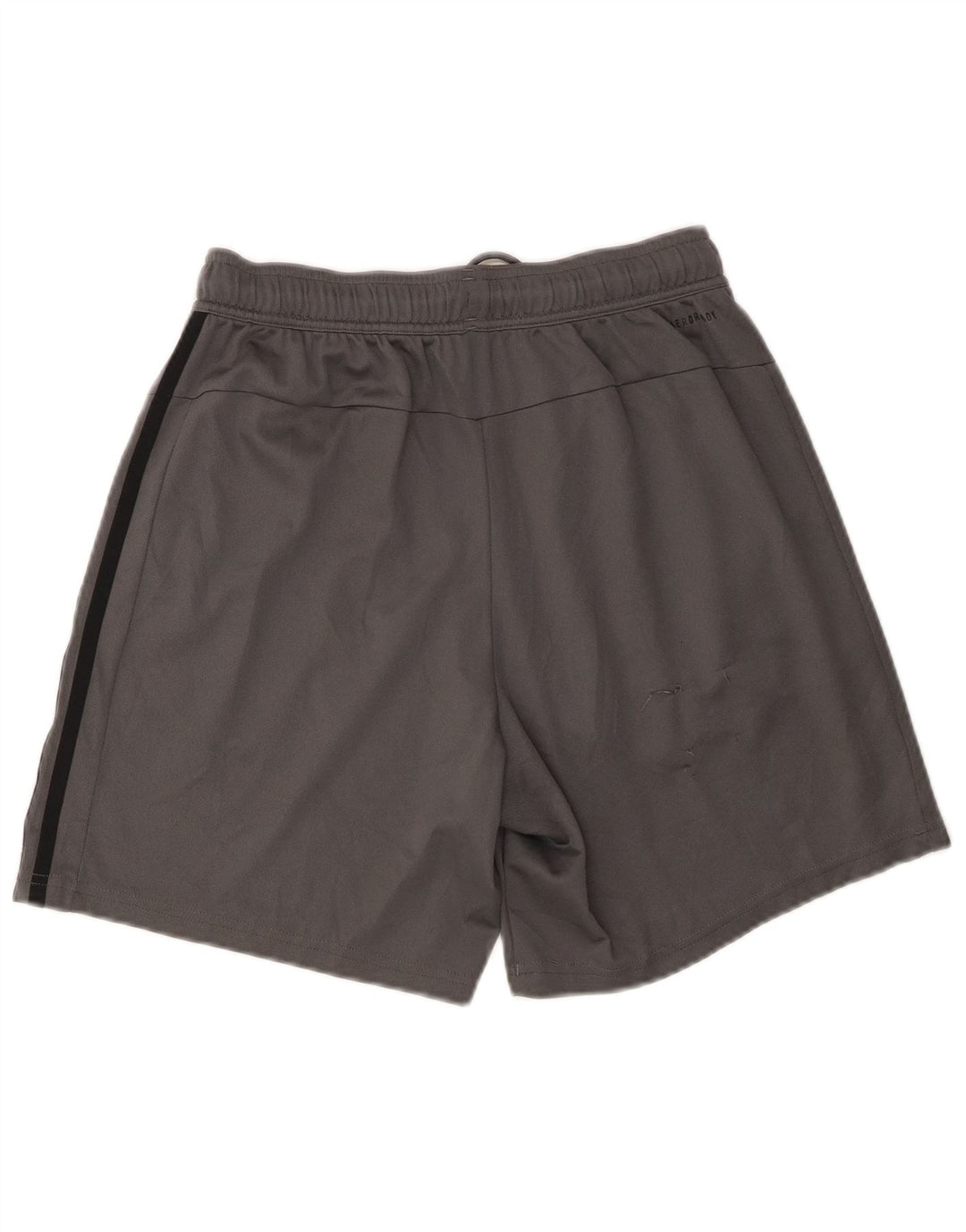 Adidas Herre Regular Fit Sportshorts Små Grå Polyester