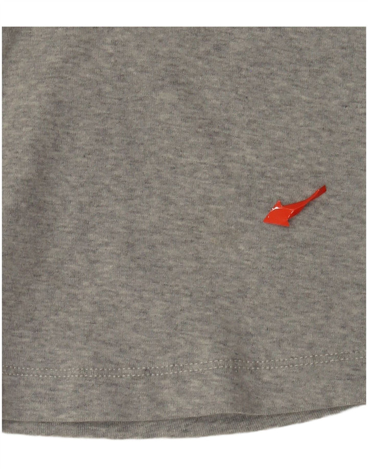 TOMMY HILFIGER Langærmet polotrøje til kvinder UK 8 Lille Grå