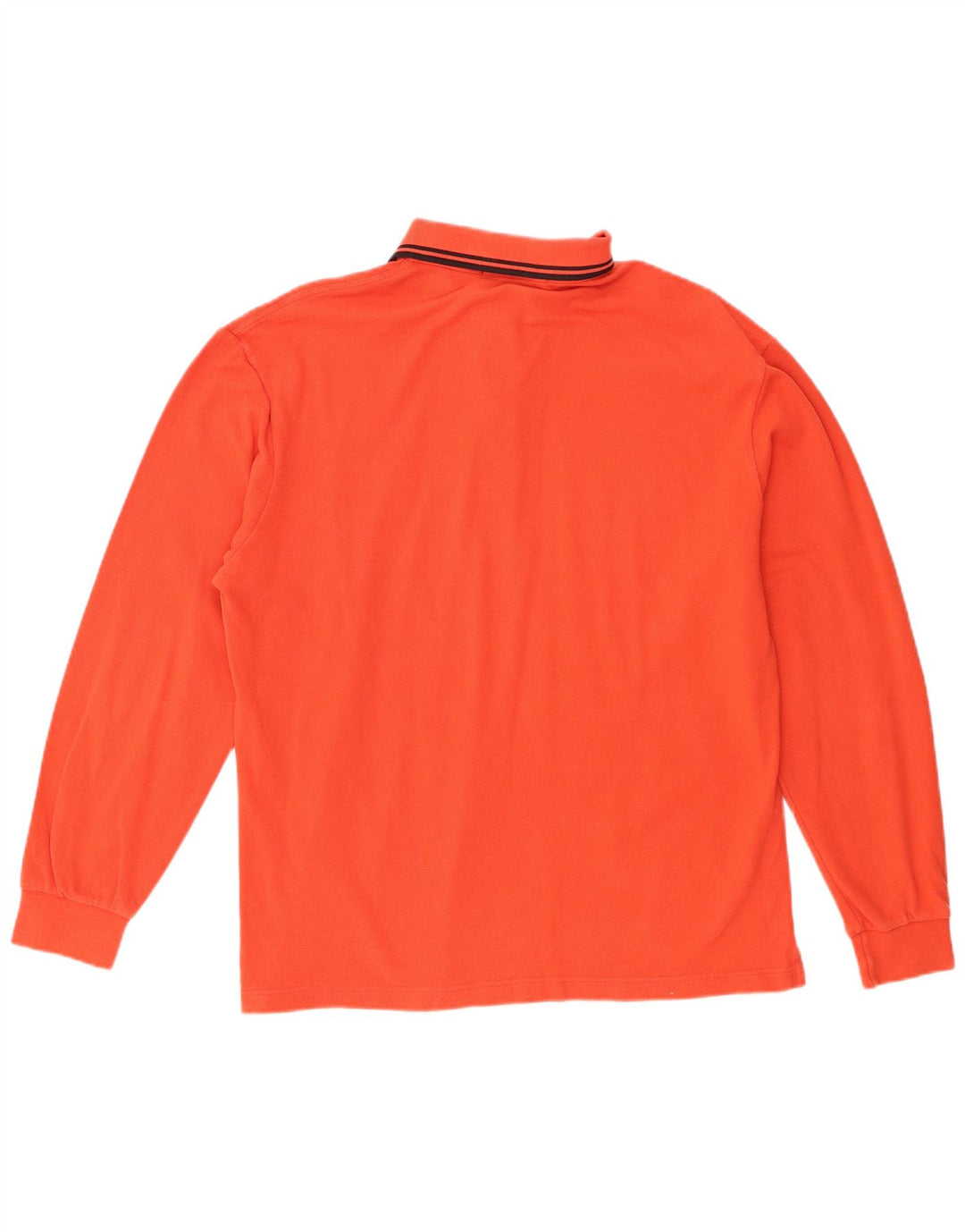 Fred Perry Langærmet herre poloshirt Medium orange bomuld