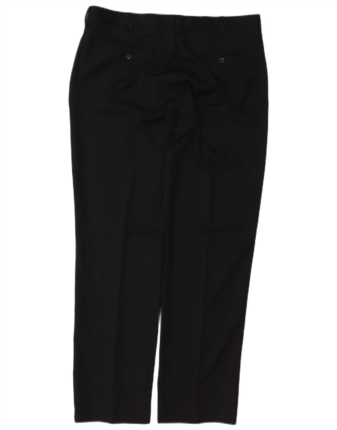 Izod Straight Suit Bukser til mænd W36 L32 Sort polyester