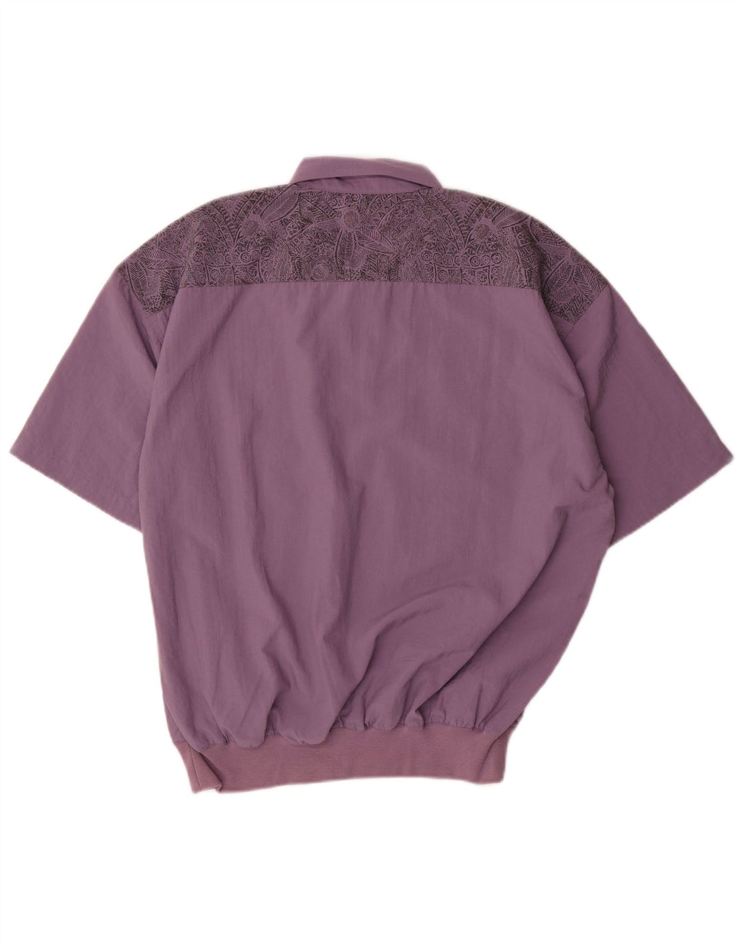 ANGELO LITRICO Mens Graphic Pullover Shirt Size 48/50  Medium Purple