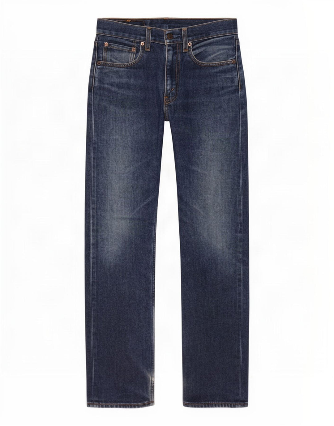 Levi's Herre 505 Straight Jeans W29 L32 Blå Bomuld