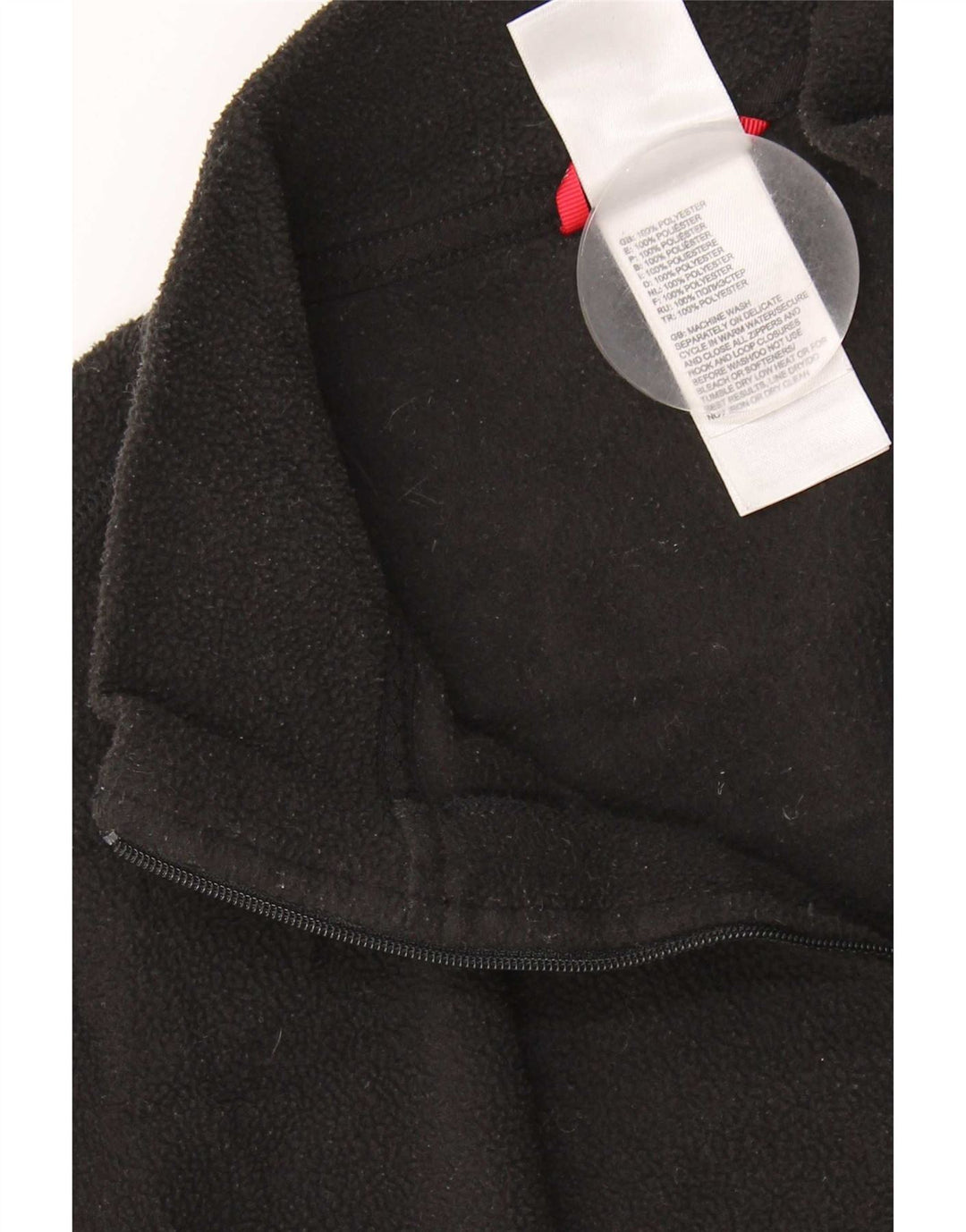 The North Face Dame Fleece Jumper med lynlås DK 16 Stor sort polyester