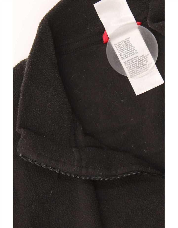 The North Face Dame Fleece Jumper med lynlås DK 16 Stor sort polyester