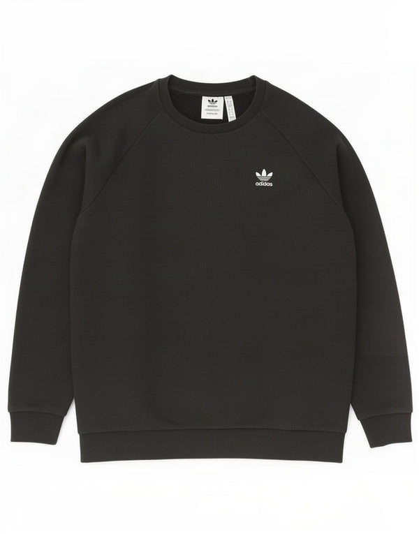 Adidas Herre Primegreen Sweatshirt Jumper Medium Sort Bomuld