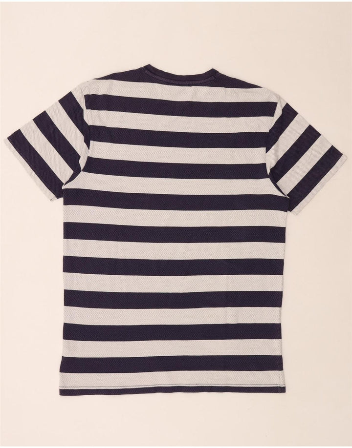 VANS Herre T-shirt Top Stor marineblå stribet bomuld