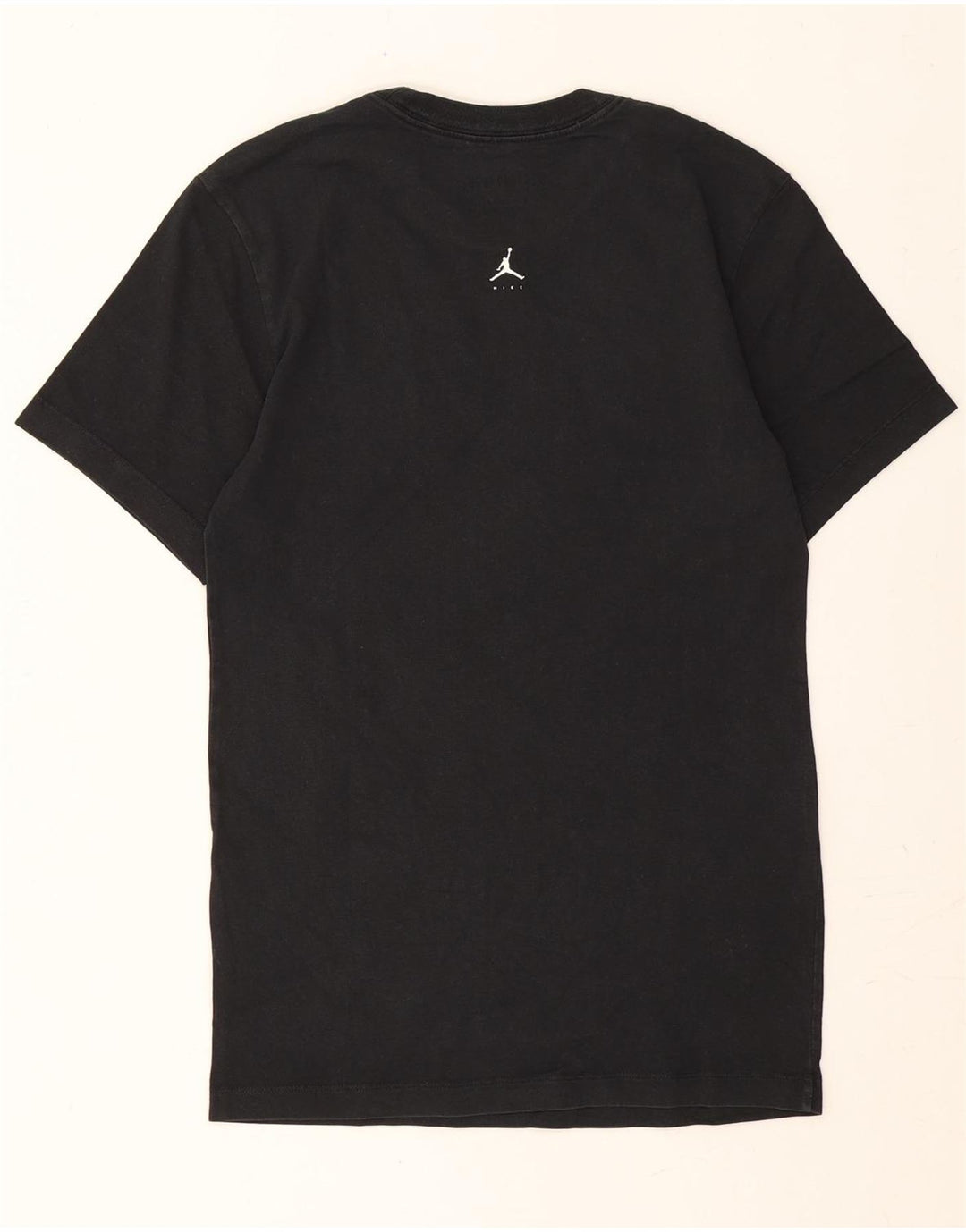 JORDAN Mens Graphic T-Shirt Top XS Black Cotton Vintage Jordan and Second-Hand Jordan from Messina Hembry 