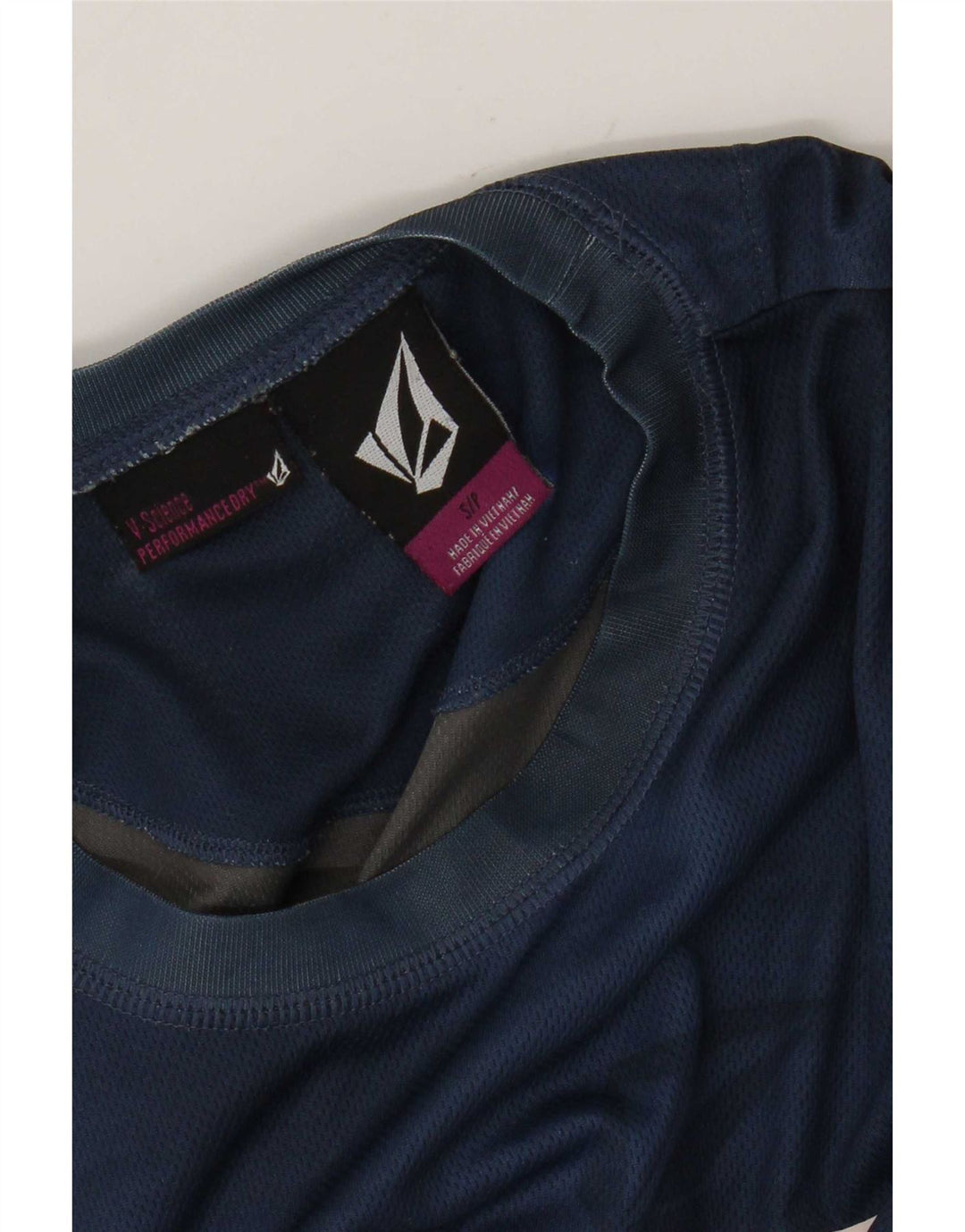 Volcom Herre grafisk top langærmet lille marineblå
