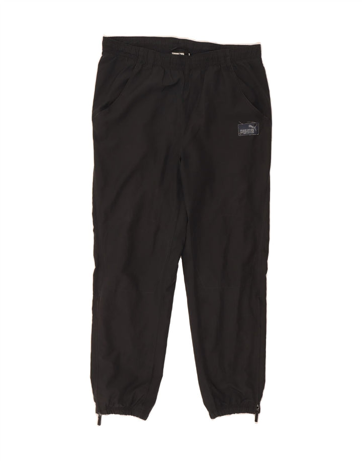 PUMA Mens Tracksuit Trousers Joggers Medium  Black Polyester Vintage Puma and Second-Hand Puma from Messina Hembry 