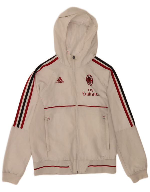 Adidas Boys Fly Emirates Grafisk træningsdragt Topjakke 11-12 år Hvid