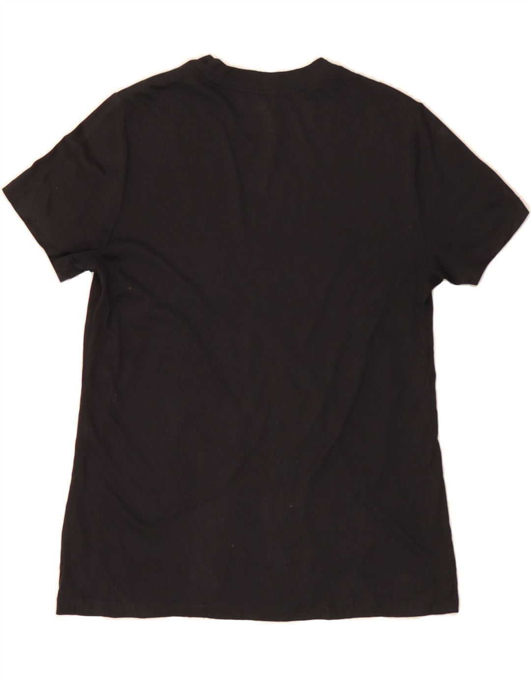NIKE Womens Dri Fit Graphic T-Shirt Top UK 12 Medium Black Polyester Vintage Nike and Second-Hand Nike from Messina Hembry 