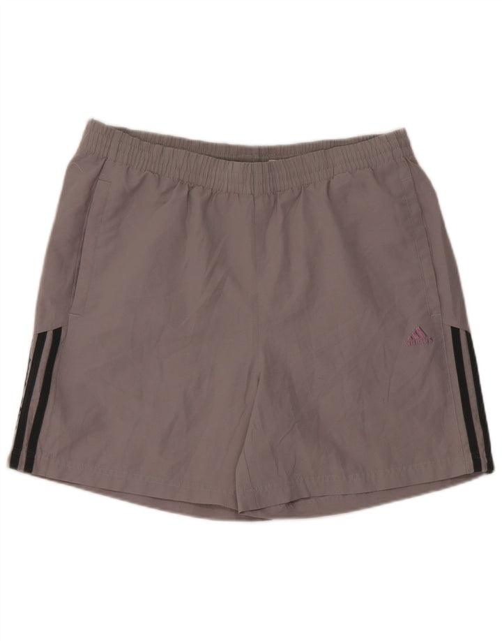 Adidas Sportsshorts til mænd mellemgrå polyester