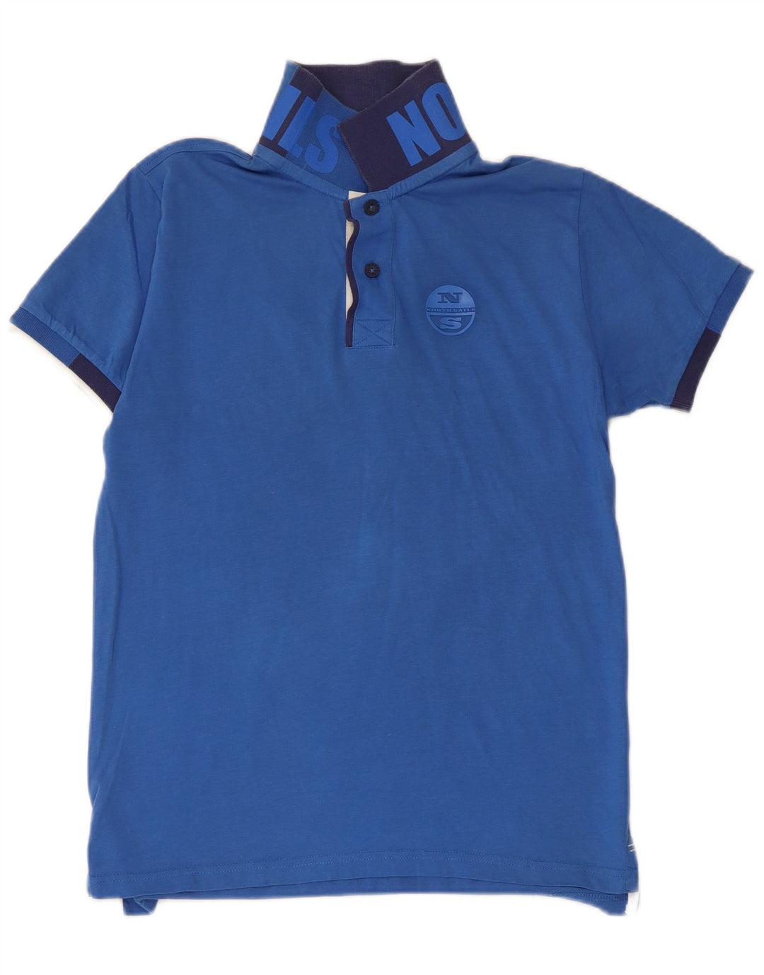 NORTH SAILS Grafisk poloshirt til mænd Lille Blå