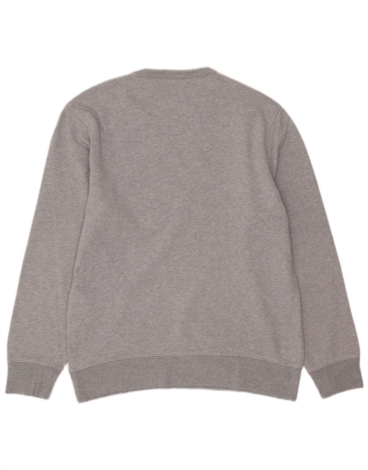 Levi's Grafisk Sweatshirt-trøje til mænd XS Grå Flecked Bomuld