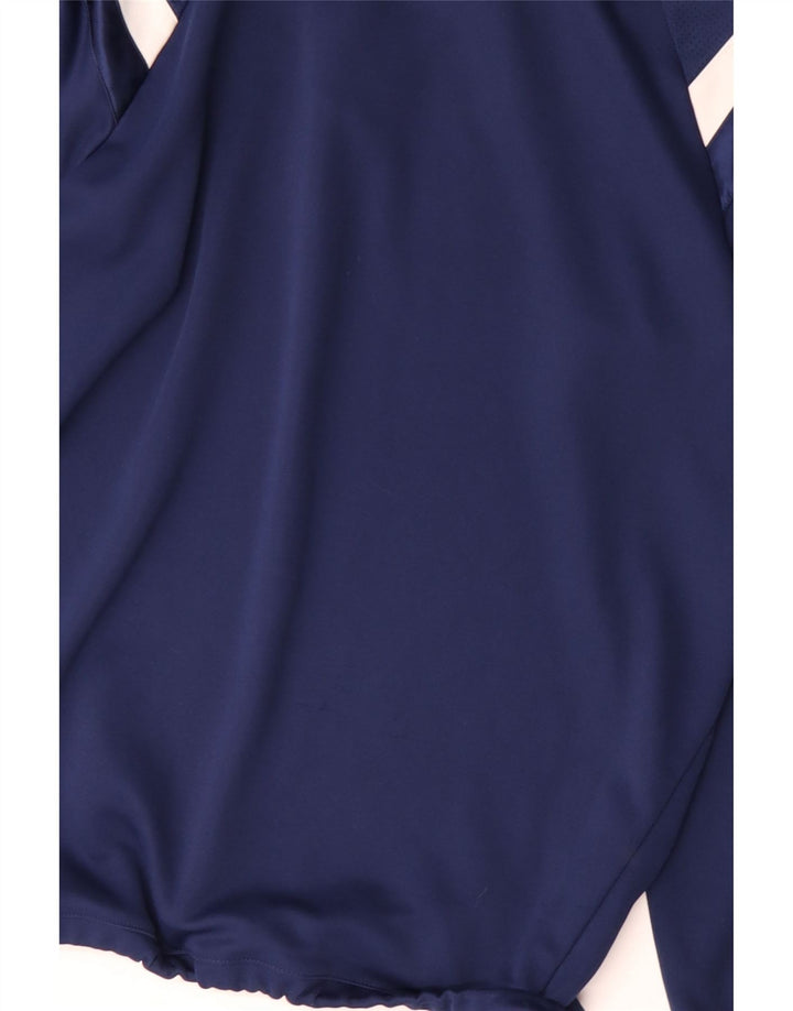 Adidas Herre Munster Rugby Pullover Træningsdragt Top Stor Marineblå