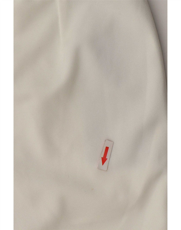 Sergio Tacchini Chino Shorts til kvinder IT 52 2XL W36 Hvid Colourblock