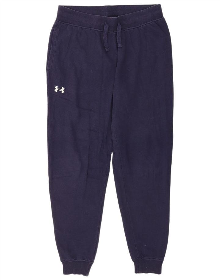 Under Armour Herre Cold Gear Træningsdragt Bukser Joggers Large Navy Blue