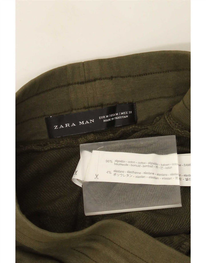 Zara Træningsdragt til mænd Joggers Medium Khaki Bomuld