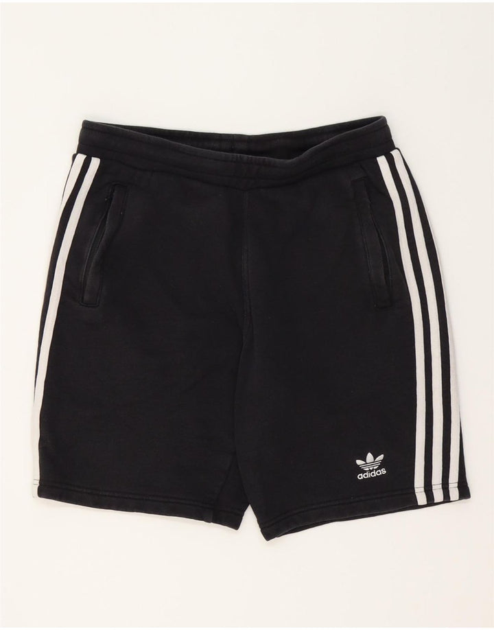 ADIDAS Sportsshorts til mænd Små sorte bomuld