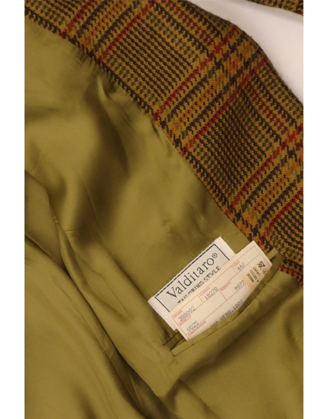 Valditaro Dame 2-knaps blazerjakke IT 44 Medium Brown Houndstooth