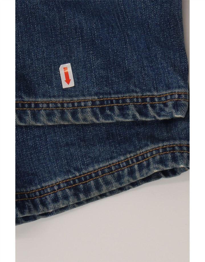 DIESEL Mens Straight Jeans W33 L33 Blue Cotton
