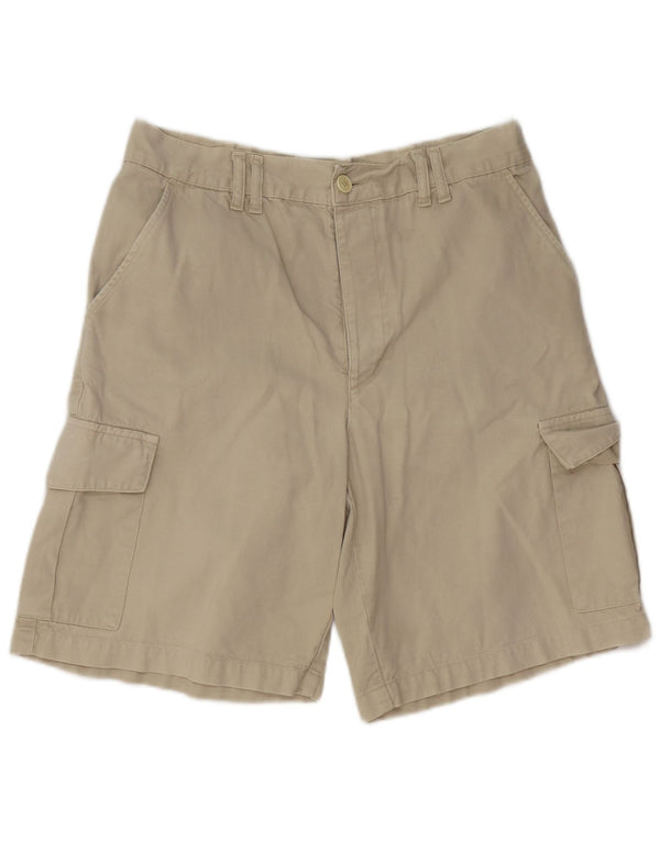 SUPERGA Herre Cargo Shorts IT 48 Medium W32 Beige Bomuld