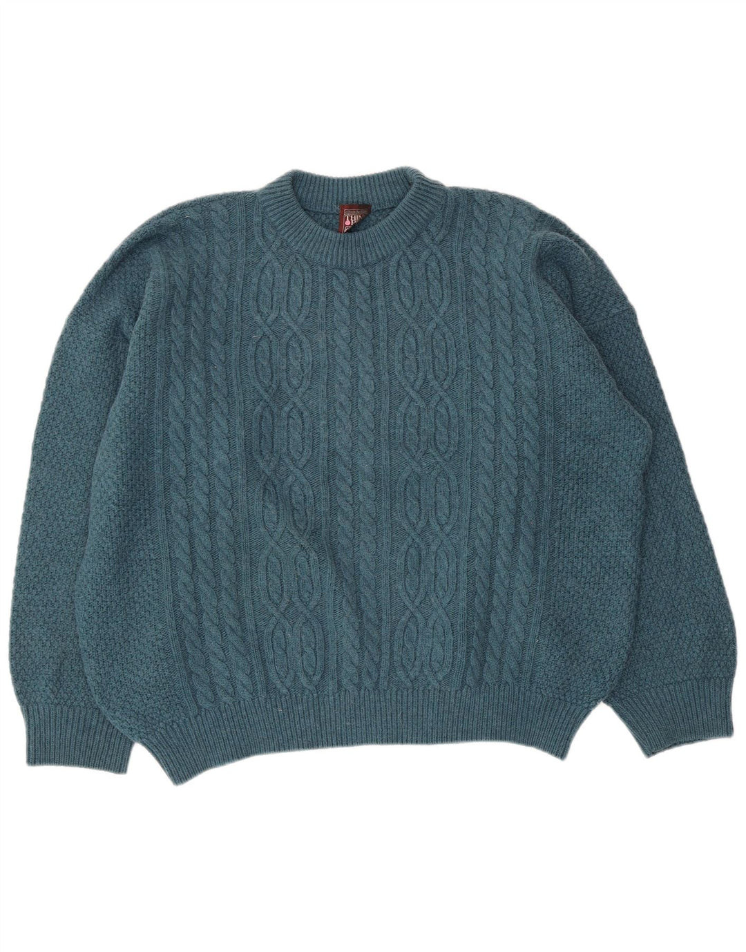 Tænk Pink Dame Jumper Sweater UK 20 2XL Blå