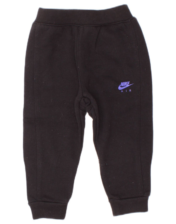 Nike Baby Boys Joggers træningsbukser 12-18 måneder sort bomuld