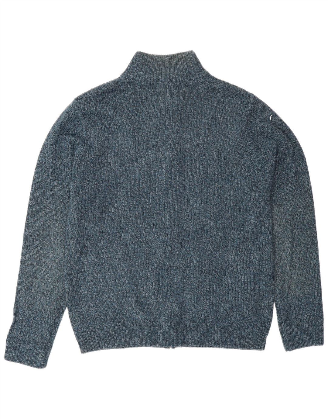 Marks & Spencer Herre Regular Fit Cardigan Sweater Medium Blue Acryl