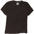 Calvin Klein Herre T-Shirt Top Stor Sort Bomuld