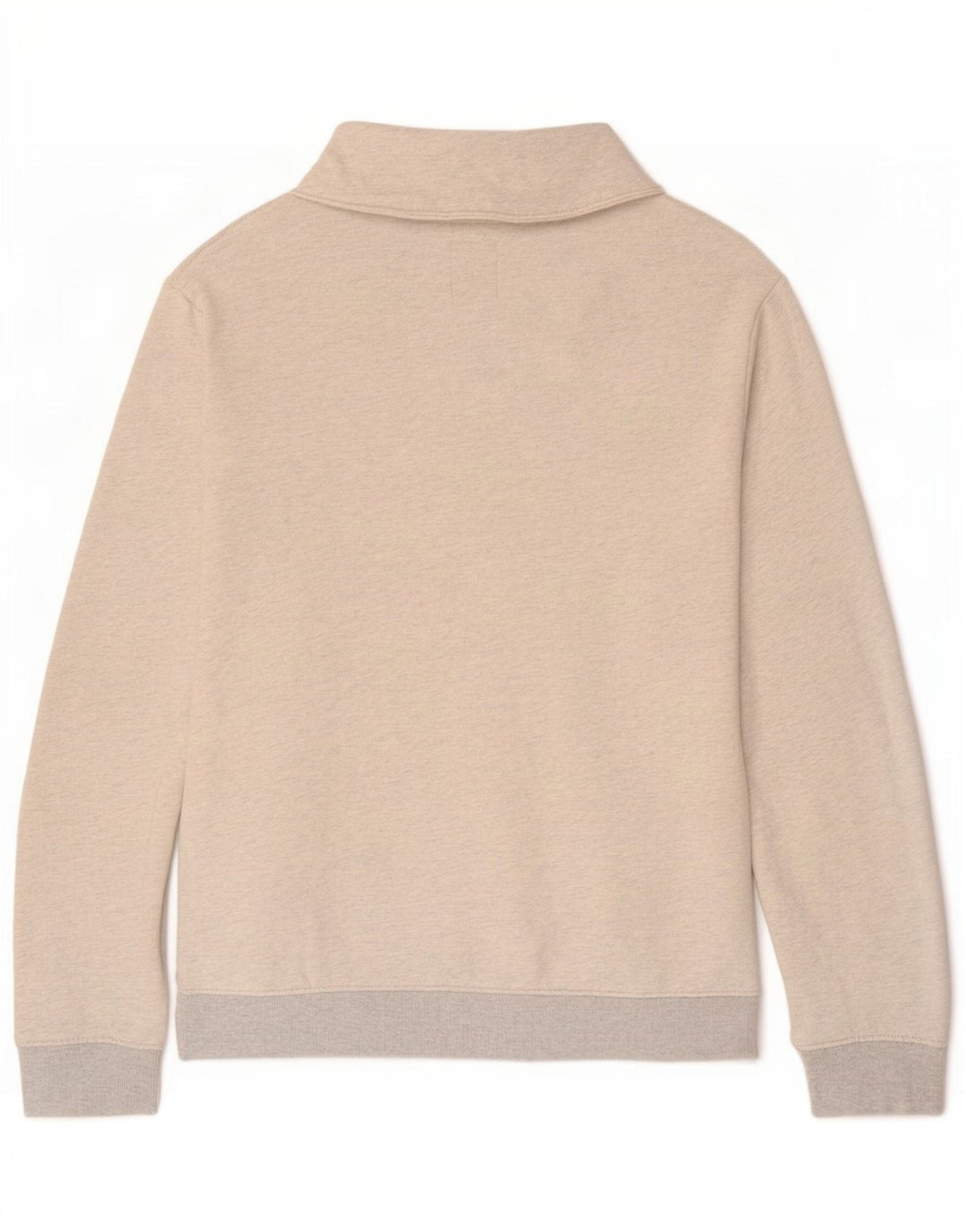 Levi's Herre Shawl Neck Sweatshirt Jumper Medium Grey Flecked Bomuld