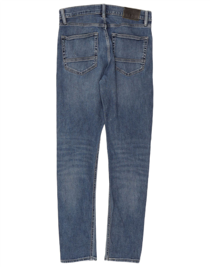 Marks & Spencer Dame Slim Jeans W30 L33 Blå Bomuld