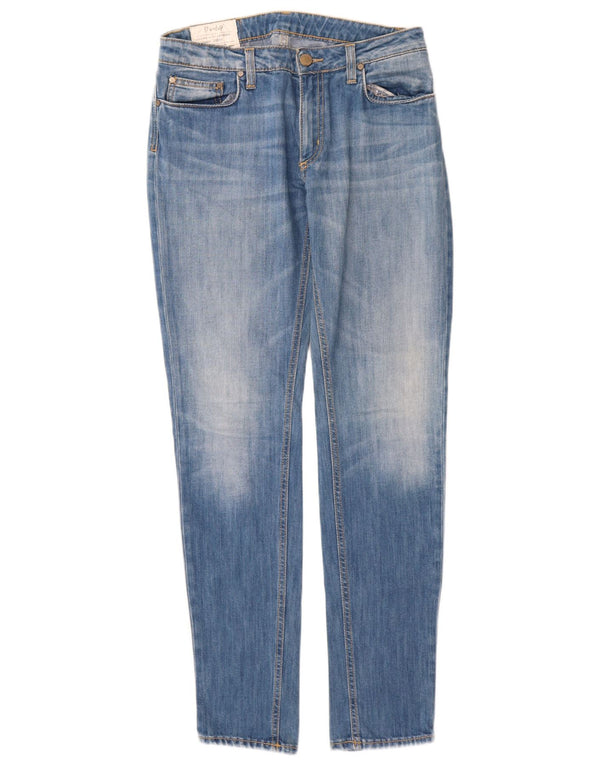 DONDUP Dame Slim Jeans W30 L32 Blå Bomuld