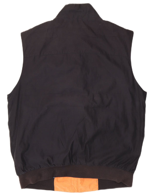 Paul & Shark Herre Yachting Utility Gilet UK 42 XL Navy Blue Polyester