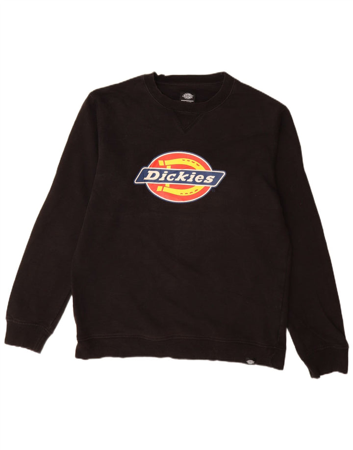 Dickies Herre Grafisk Sweatshirt Jumper XL Sort Bomuld