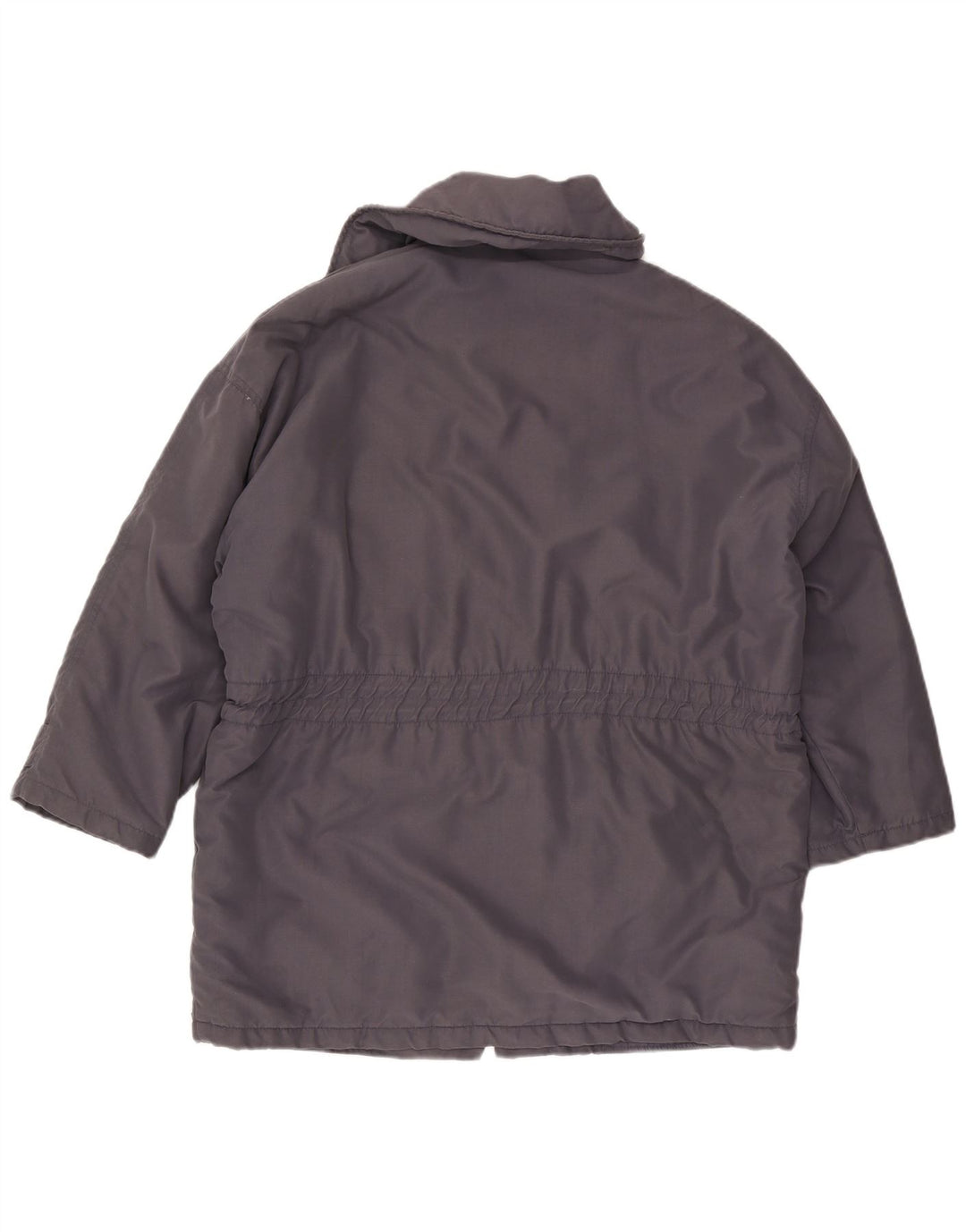 Vintage Kvinder Utility Jacket UK 16 Large Grå