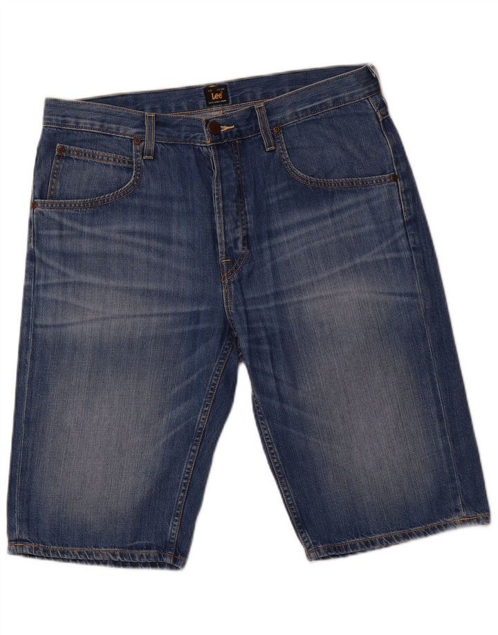 LEE Denim Shorts til mænd W34 Large Blue