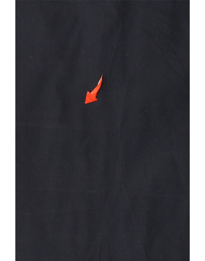 Mossimo Herre Kortærmet Pullover Shirt Medium Navyblå Bomuld