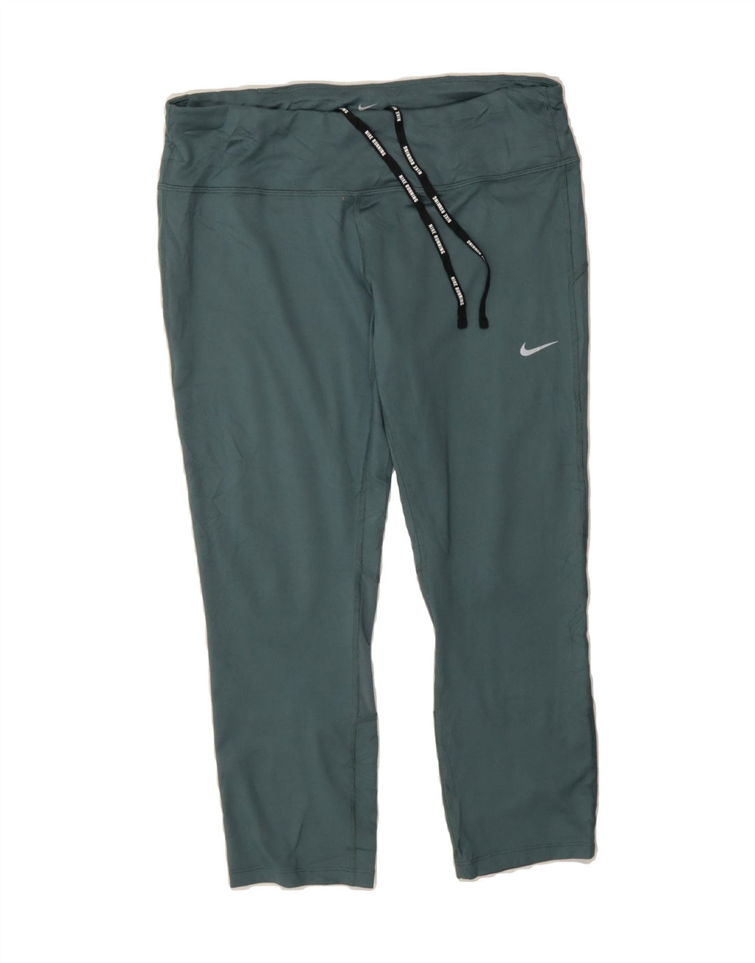 NIKE Womens Dri Fit Tracksuit Trousers UK 16 Large Grey Polyester Vintage Nike and Second-Hand Nike from Messina Hembry 