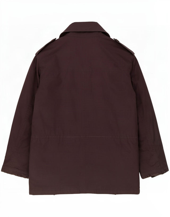 Fay Herre Military Jacket UK 38 Medium Sort Polyamid